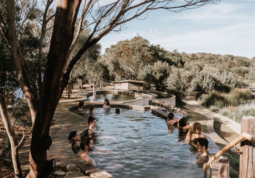 Peninsula Hot Springs, hot springs, mornington peninsula, melbourne helicopter flights