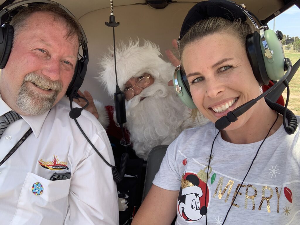 Fly with Santa, Santa photos